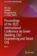 Proceedings of the 2023 International Conference on Green Building, Civil Engineering and Smart City