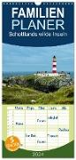 Familienplaner 2024 - Schottlands wilde Inseln mit 5 Spalten (Wandkalender, 21 x 45 cm) CALVENDO