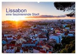 Lissabon eine faszinierende Stadt (Wandkalender 2024 DIN A2 quer), CALVENDO Monatskalender