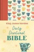 The Daily Devotional Bible KJV [Tangerine Tea Time]