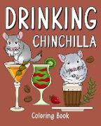 Drinking Chinchilla Coloring Book