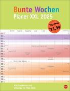 Bunte Wochen Planer XXL 2025
