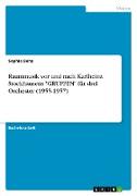 Raummusik vor und nach Karlheinz Stockhausens "GRUPPEN" für drei Orchester (1955-1957)