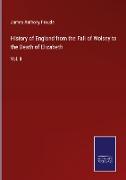 History of England from the Fall of Wolsey to the Death of Elizabeth