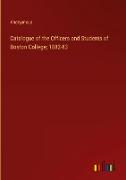 Catalogue of the Officers and Students of Boston College, 1882-83