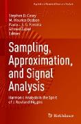 Sampling, Approximation, and Signal Analysis