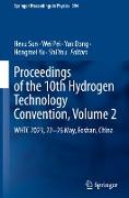 Proceedings of the 10th Hydrogen Technology Convention, Volume 2