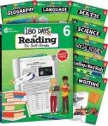180 Days Bundle Grade 6: 8-Book Set