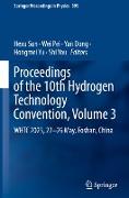 Proceedings of the 10th Hydrogen Technology Convention, Volume 3