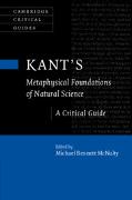 Kant's Metaphysical Foundations of Natural Science