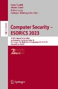 Computer Security ¿ ESORICS 2023