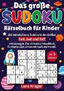 Das große Sudoku Rätselbuch für Kinder ab 6 Jahren