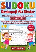 Sudoku Denkspaß für Kinder ab 6 Jahren