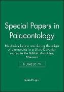 Special Papers in Palaeontology, Nautiloids before and during the origin of ammonoids in a Siluro-Devonian section in the Tafilalt, Anti-Atlas, Morocco