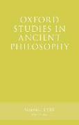 Oxford Studies in Ancient Philosophy, Volume 63