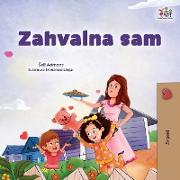 I am Thankful (Serbian Children's Book - Latin Alphabet)