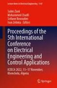 Proceedings of the 5th International Conference on Electrical Engineering and Control Applications