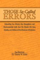 Those So-Called Errors