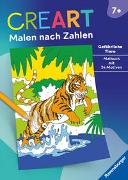 Ravensburger CreArt Malen nach Zahlen ab 7: Gefährliche Tiere, Malbuch, 24 Motive