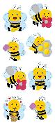 Sticker. / Swinging Bees