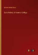 Early History of Hanover College