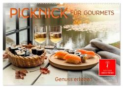 Picknick für Gourmets - Genuss erleben (Wandkalender 2025 DIN A2 quer), CALVENDO Monatskalender