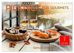 Picknick für Gourmets - Genuss erleben (Wandkalender 2025 DIN A4 quer), CALVENDO Monatskalender