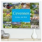 Cevennen - Schöne alte Welt (hochwertiger Premium Wandkalender 2025 DIN A2 quer), Kunstdruck in Hochglanz
