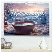 Wannenidylle (hochwertiger Premium Wandkalender 2025 DIN A2 quer), Kunstdruck in Hochglanz