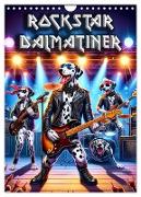 Rockstar Dalmatiner (Wandkalender 2025 DIN A4 hoch), CALVENDO Monatskalender