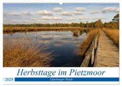 Herbsttage im Pietzmoor - Lüneburger Heide (Wandkalender 2025 DIN A2 quer), CALVENDO Monatskalender