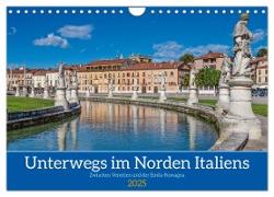 Unterwegs in Norditalien (Wandkalender 2025 DIN A4 quer), CALVENDO Monatskalender