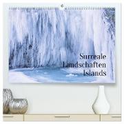 Surreale Landschaften Islands (hochwertiger Premium Wandkalender 2025 DIN A2 quer), Kunstdruck in Hochglanz