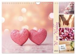W wie Wedding (Wandkalender 2025 DIN A4 quer), CALVENDO Monatskalender