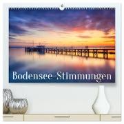 Bodensee-Stimmungen (hochwertiger Premium Wandkalender 2025 DIN A2 quer), Kunstdruck in Hochglanz