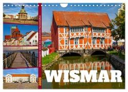 Wismar - Die Ostseeperle unter den deutschen Hansestädten (Wandkalender 2025 DIN A4 quer), CALVENDO Monatskalender