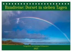 Rundreise: Dorset in sieben Tagen (Tischkalender 2025 DIN A5 quer), CALVENDO Monatskalender