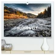 Flusswelt Schweiz (hochwertiger Premium Wandkalender 2024 DIN A2 quer), Kunstdruck in Hochglanz