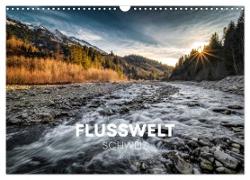 Flusswelt Schweiz (Wandkalender 2024 DIN A3 quer), CALVENDO Monatskalender