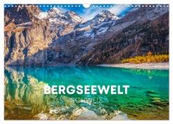 Wunderwelt Schweiz (Wandkalender 2024 DIN A3 quer), CALVENDO Monatskalender