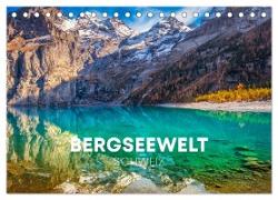 Wunderwelt Schweiz (Tischkalender 2024 DIN A5 quer), CALVENDO Monatskalender