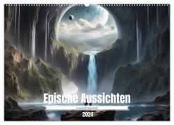 Epische Aussichten (Wandkalender 2024 DIN A2 quer), CALVENDO Monatskalender