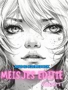 Anime-kleurboek MEISJES EDITIE VOLUME 1