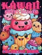 Kawaii Sweet Treats Coloring Book For Kids