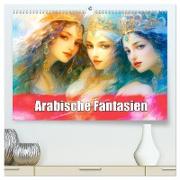 Arabische Fantasien (hochwertiger Premium Wandkalender 2025 DIN A2 quer), Kunstdruck in Hochglanz