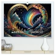 Zauberhafte Mondnächte (hochwertiger Premium Wandkalender 2025 DIN A2 quer), Kunstdruck in Hochglanz