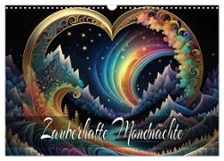 Zauberhafte Mondnächte (Wandkalender 2025 DIN A3 quer), CALVENDO Monatskalender