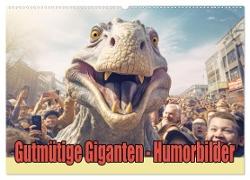 Gutmütige Giganten ¿ Humorbilder (Wandkalender 2025 DIN A2 quer), CALVENDO Monatskalender
