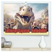 Gutmütige Giganten ¿ Humorbilder (hochwertiger Premium Wandkalender 2025 DIN A2 quer), Kunstdruck in Hochglanz
