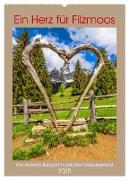 Ein Herz für Filzmoos (Wandkalender 2025 DIN A2 hoch), CALVENDO Monatskalender